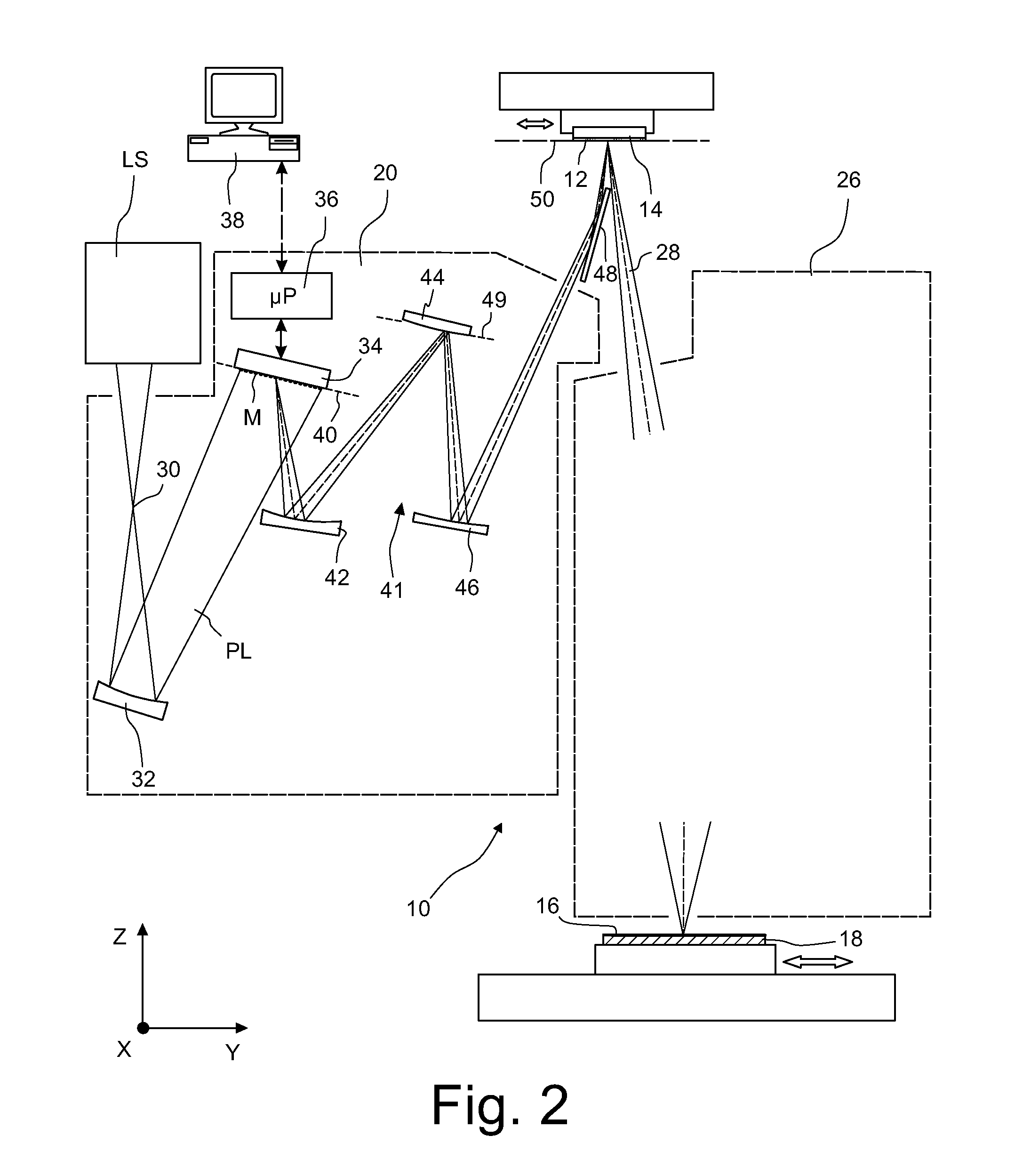 Method of operating a microlithographic apparatus