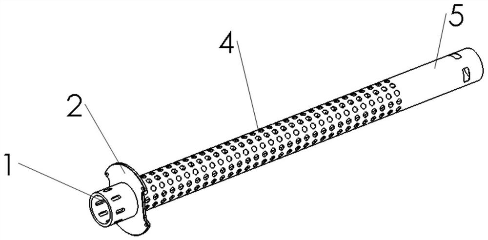 Sleeve type catalytic burner and application