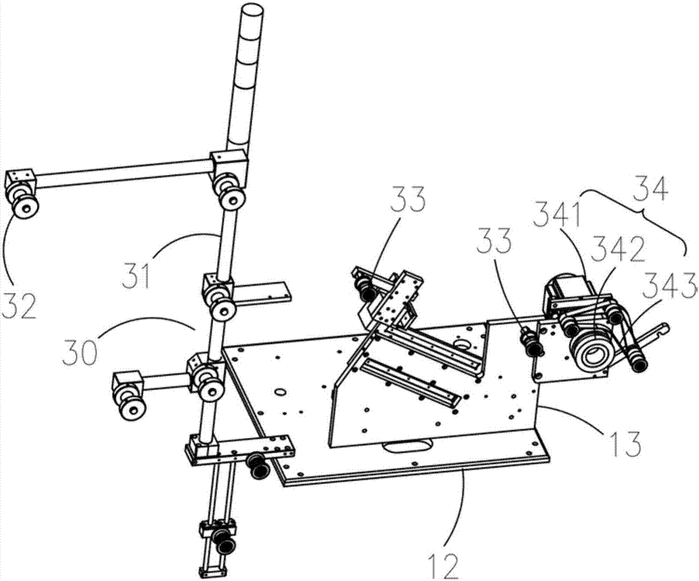 Zipper slider inverted inserting machine with slider forward-inserting zipper tape