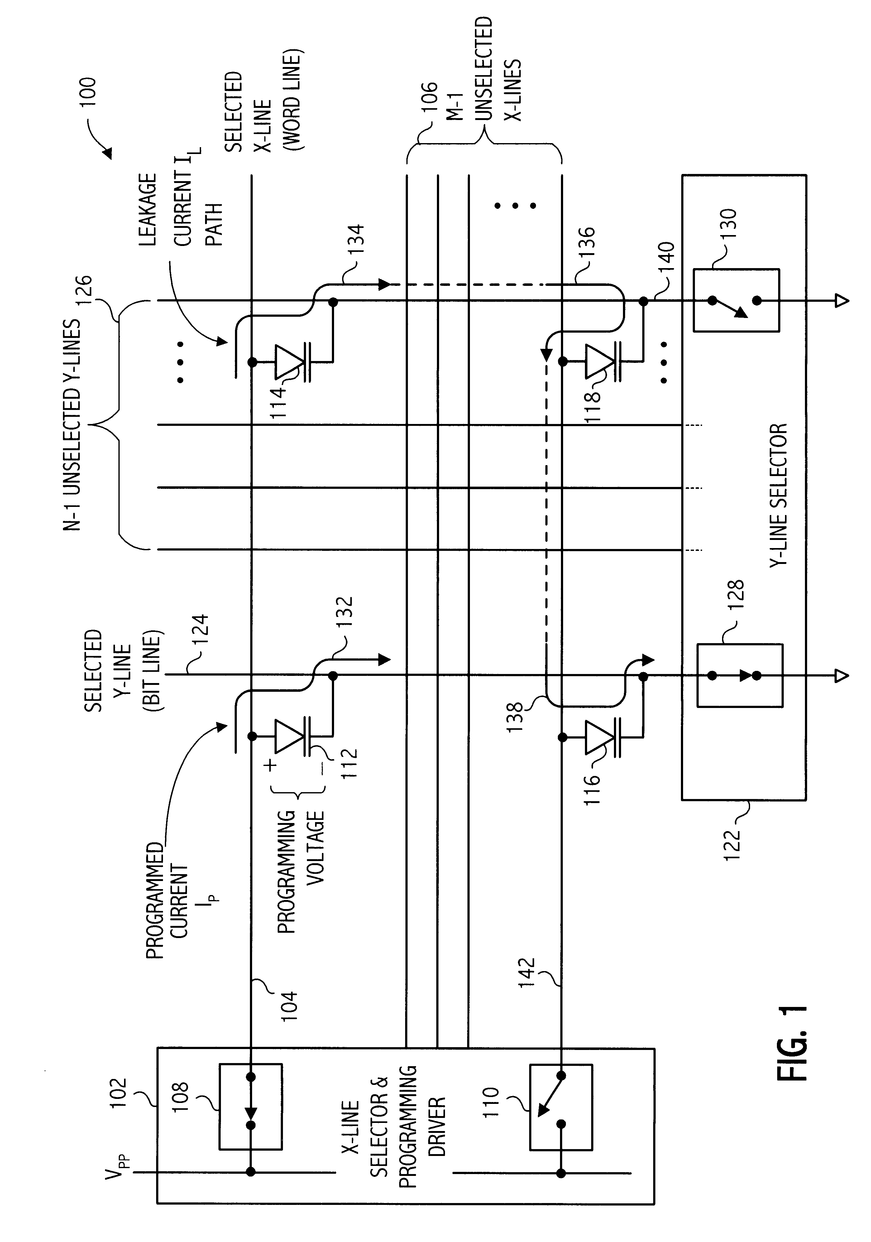 Method and apparatus for writing memory arrays using external source of high programming voltage