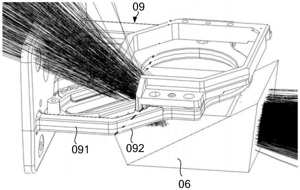 Optical machine assembly of projection equipment and projection equipment