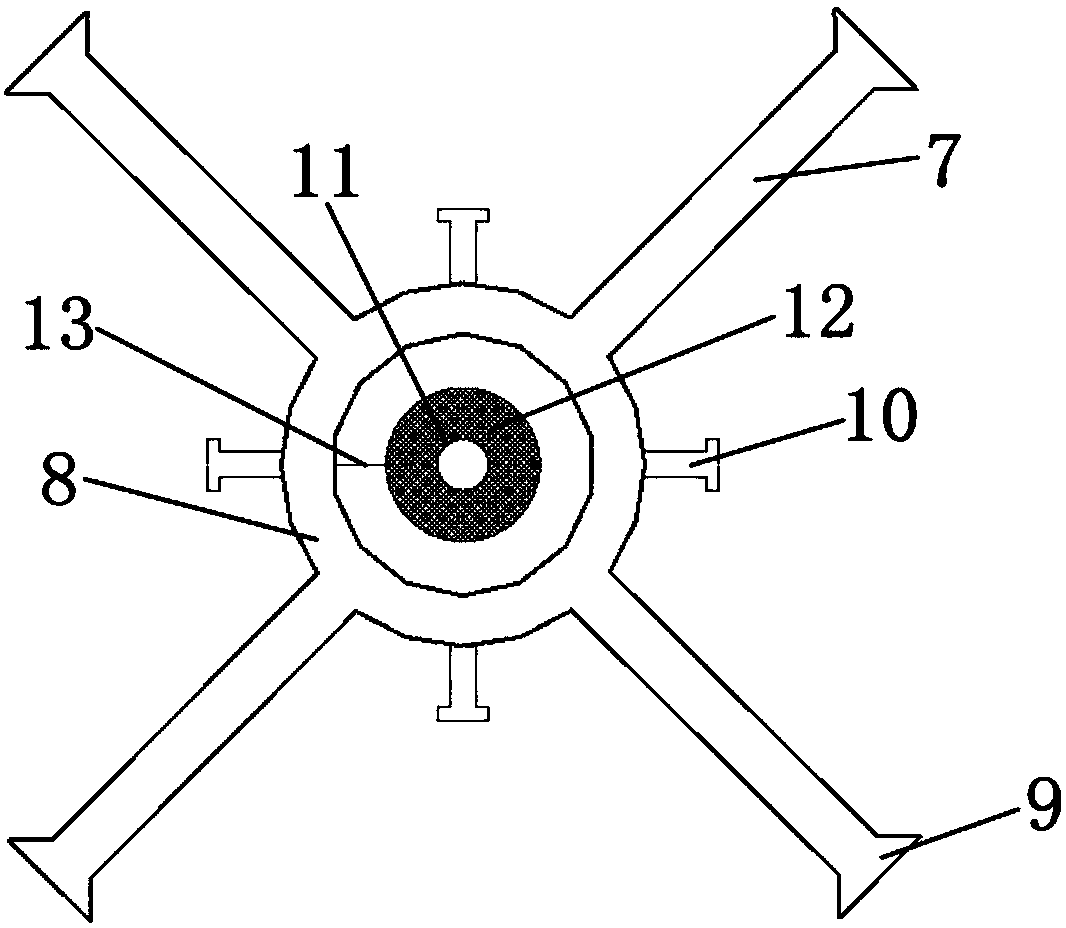 Fabricated intelligent joint with particle damping storehouse energy dissipation and installing method