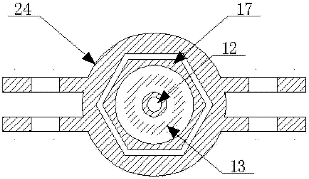 Variable diameter rotary jet mixing pile