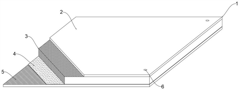 Thermal insulation material and connecting device thereof