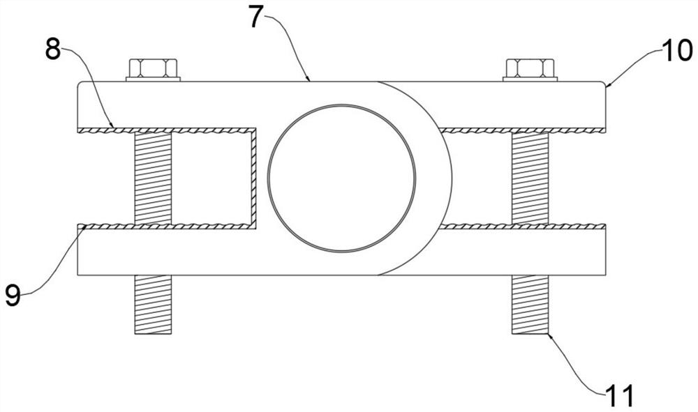 Thermal insulation material and connecting device thereof