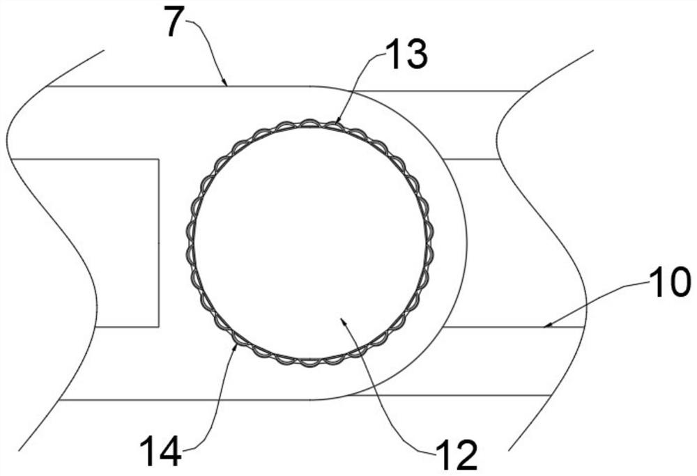 Thermal insulation material and connecting device thereof