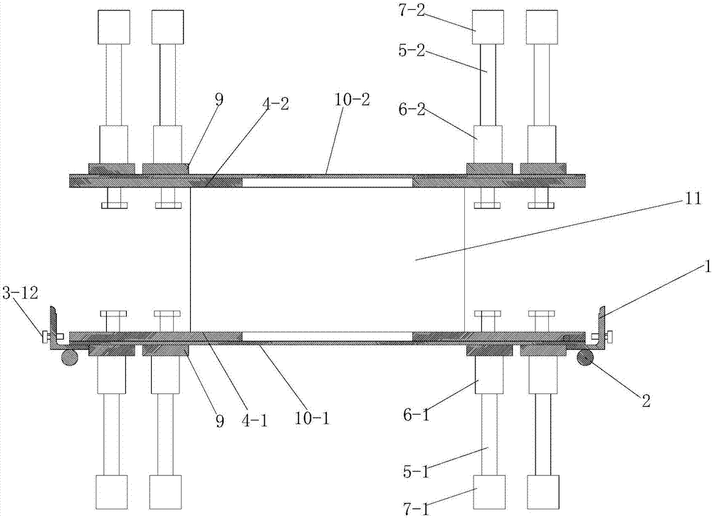 Vibration isolation supporting seat and mounting construction method thereof