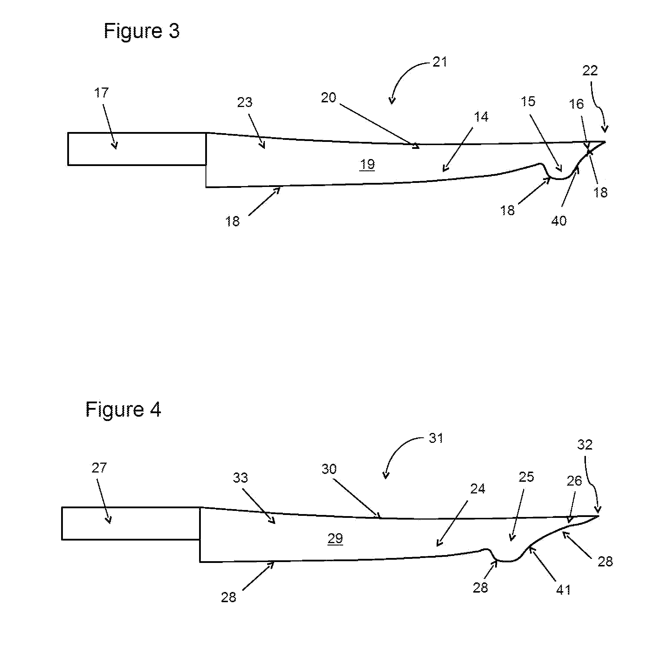 Filleting Knife Blade