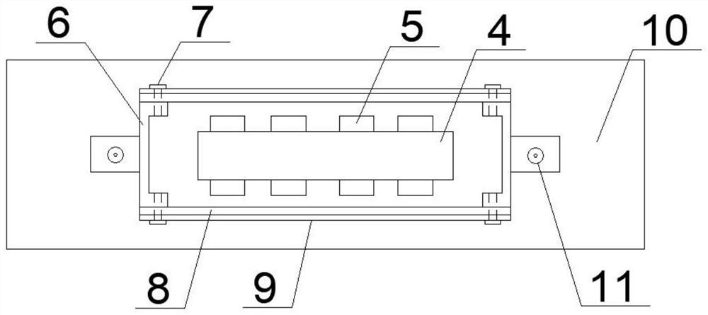 Prefabricated eddy current damping wall