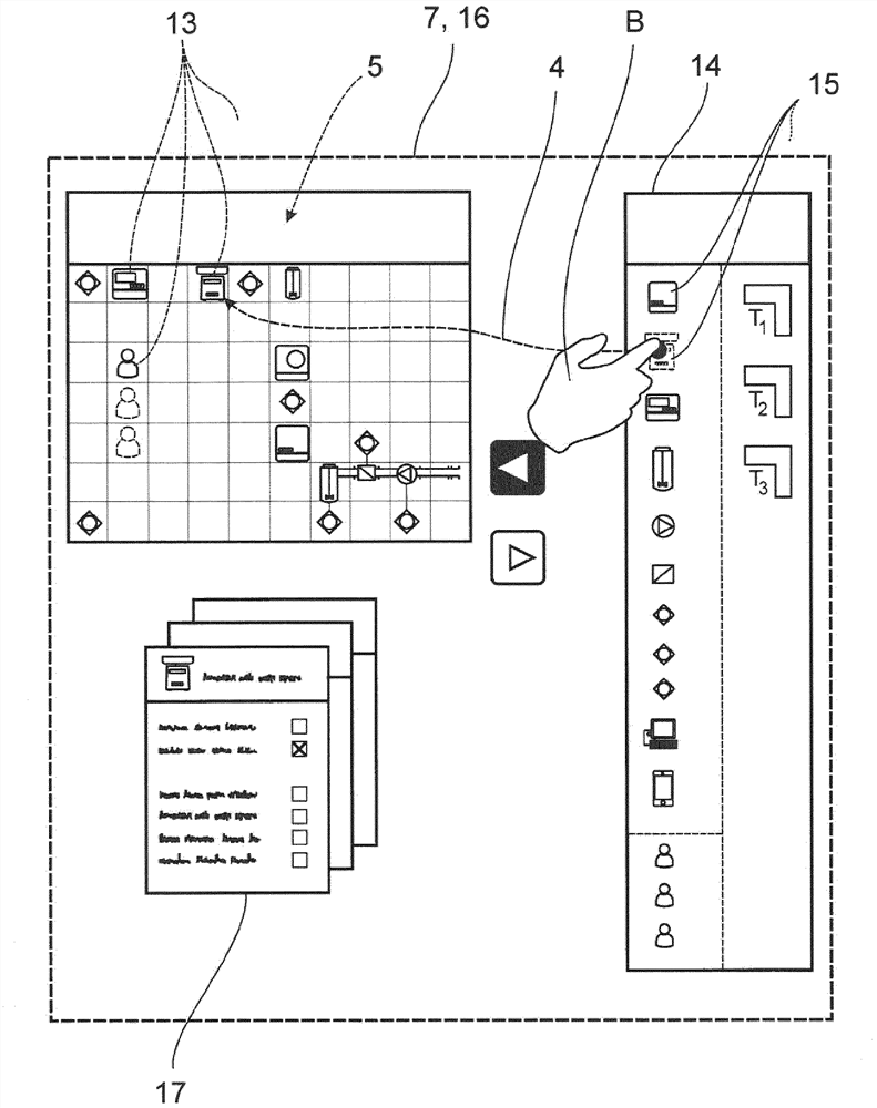 Method for supporting workflows in a laboratory environment by means of an assistance system