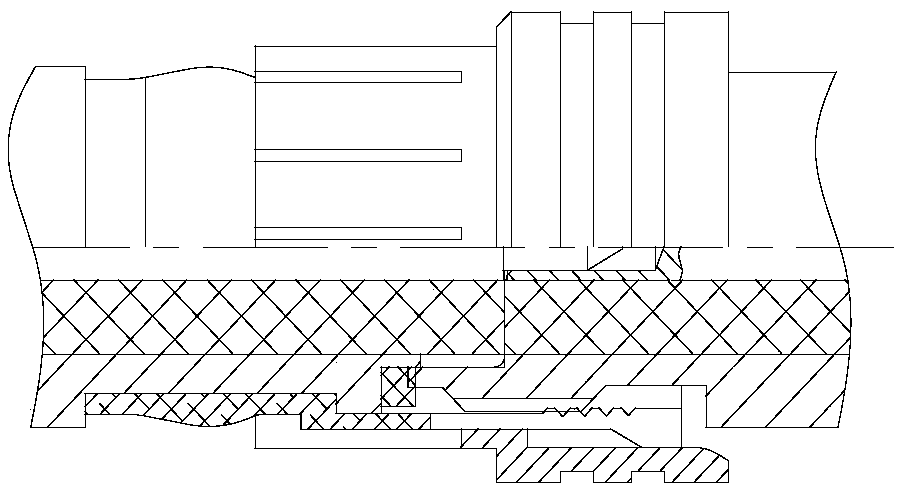 Quick-insertion self-locking device