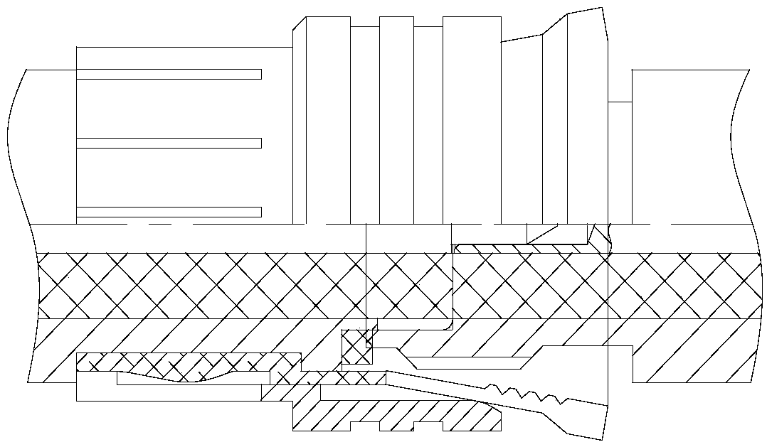 Quick-insertion self-locking device