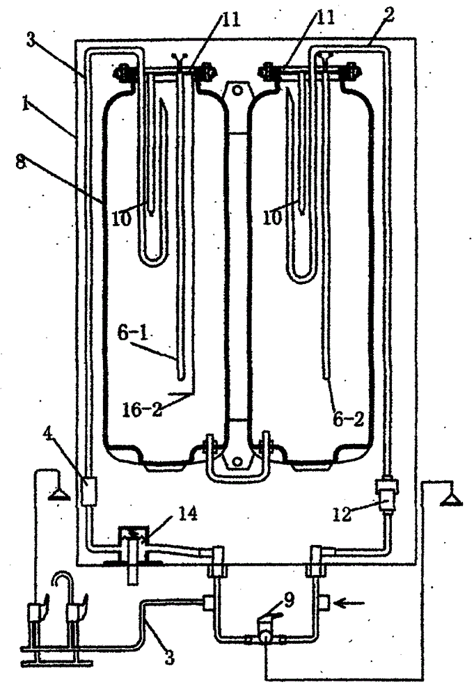 Instantaneous electric water heater with pressure regulation function