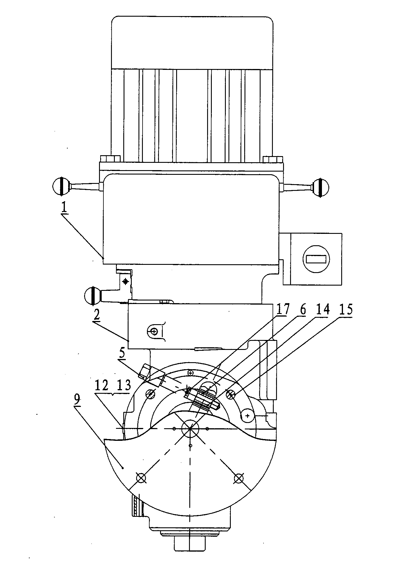 Milling machine connection device