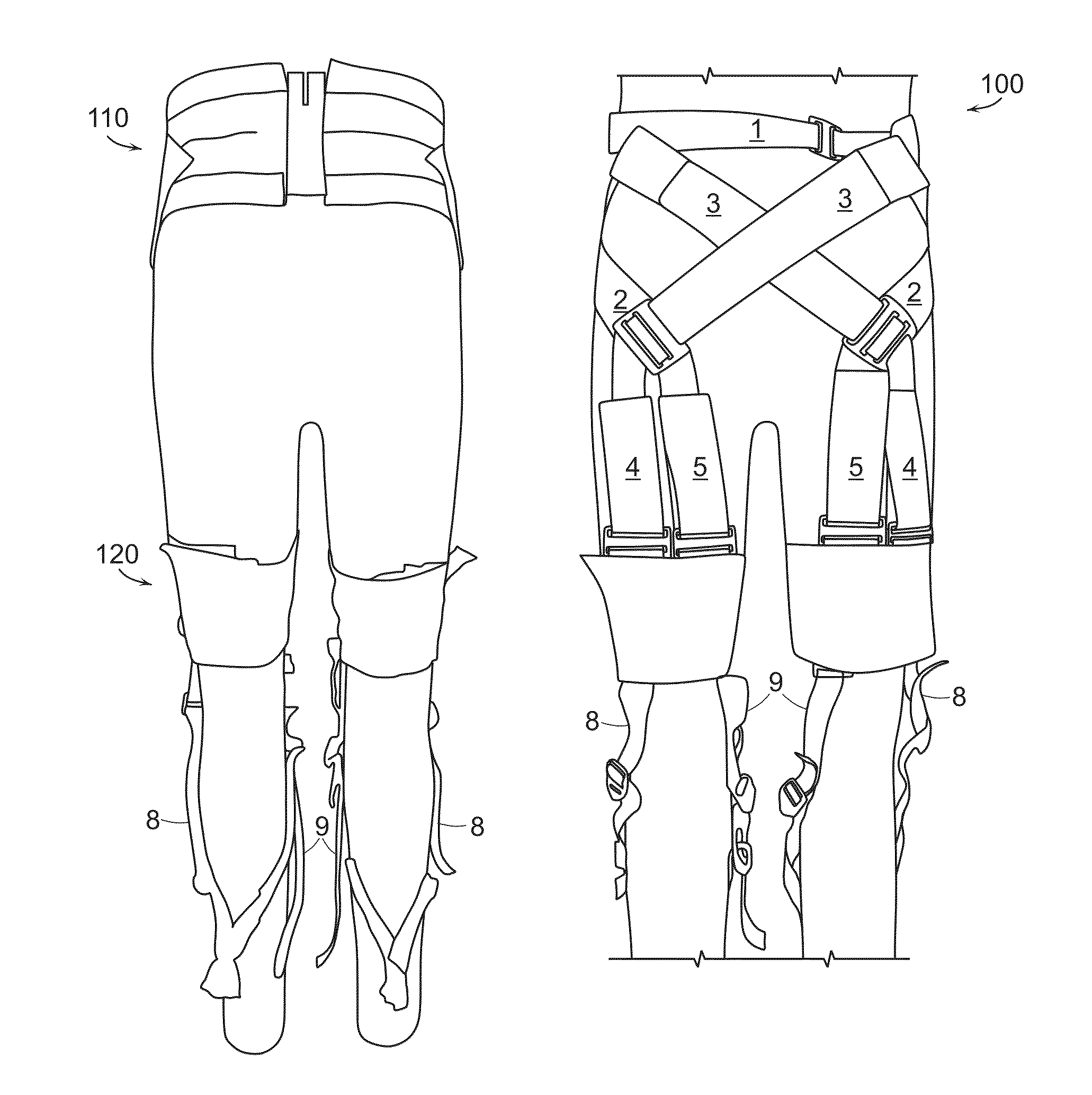 Soft exosuit for assistance with human motion