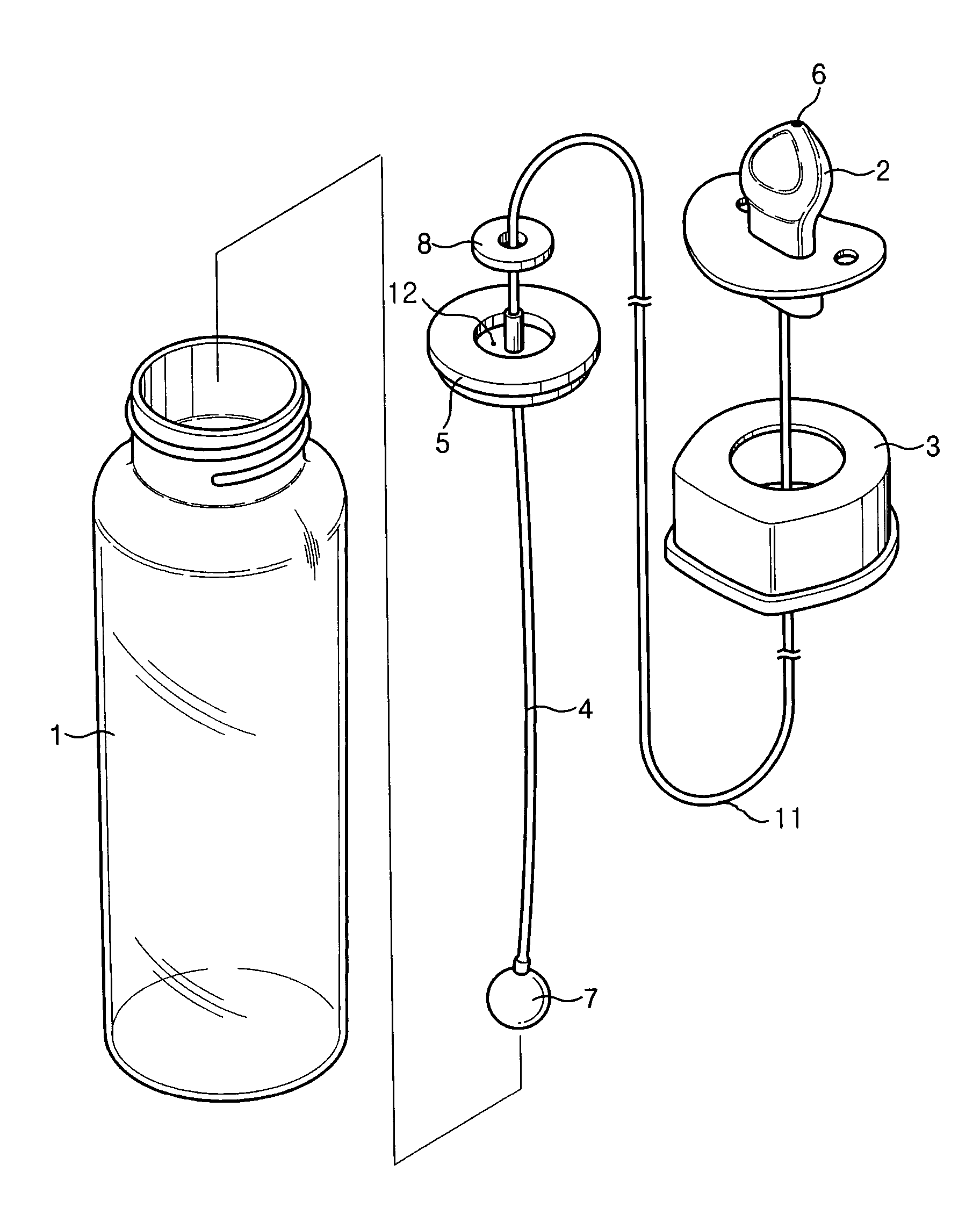 Baby feeding device