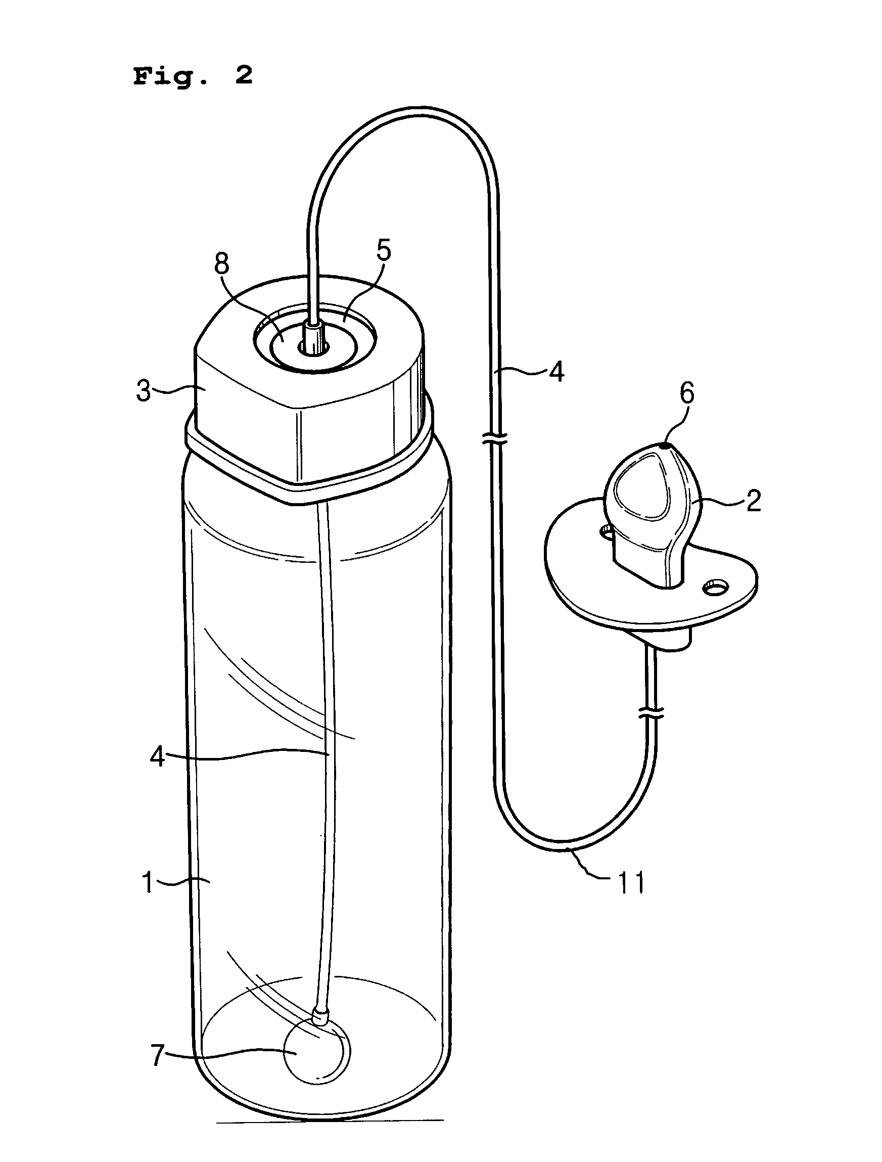 Baby feeding device