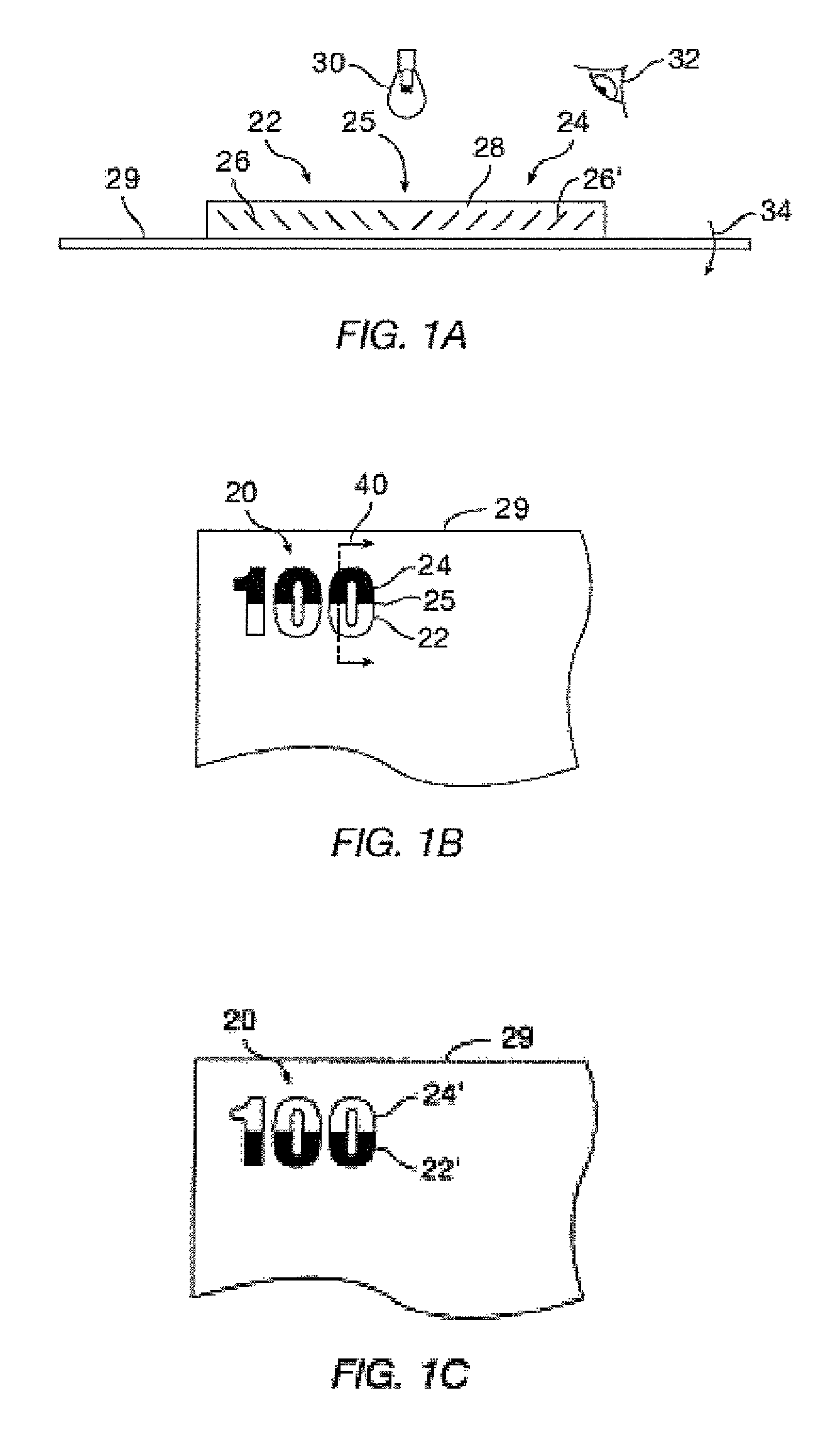 Dynamic appearance-changing optical devices (DACOD) printed in a shaped magnetic field including printable fresnel structures