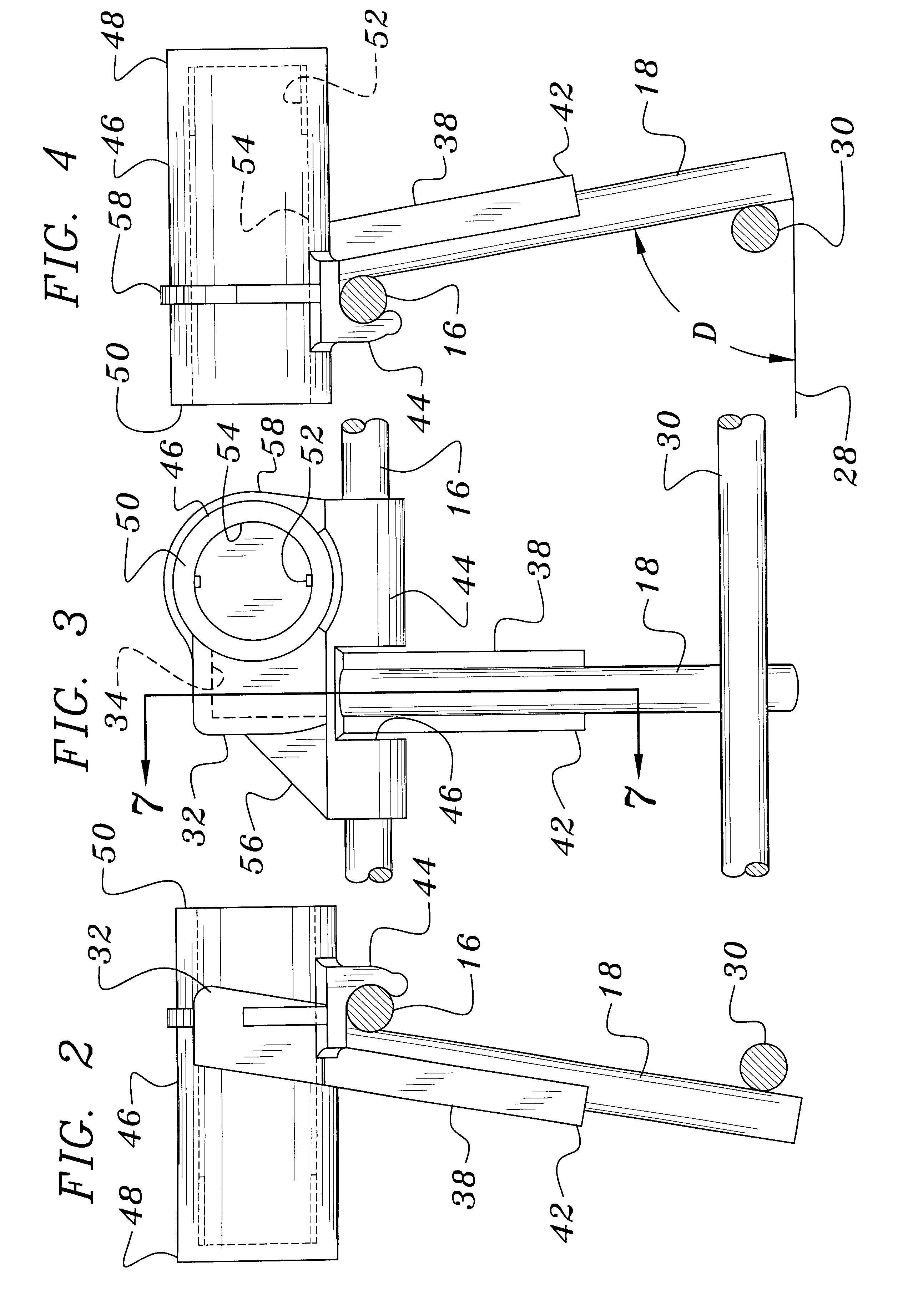 Load transfer dowel support