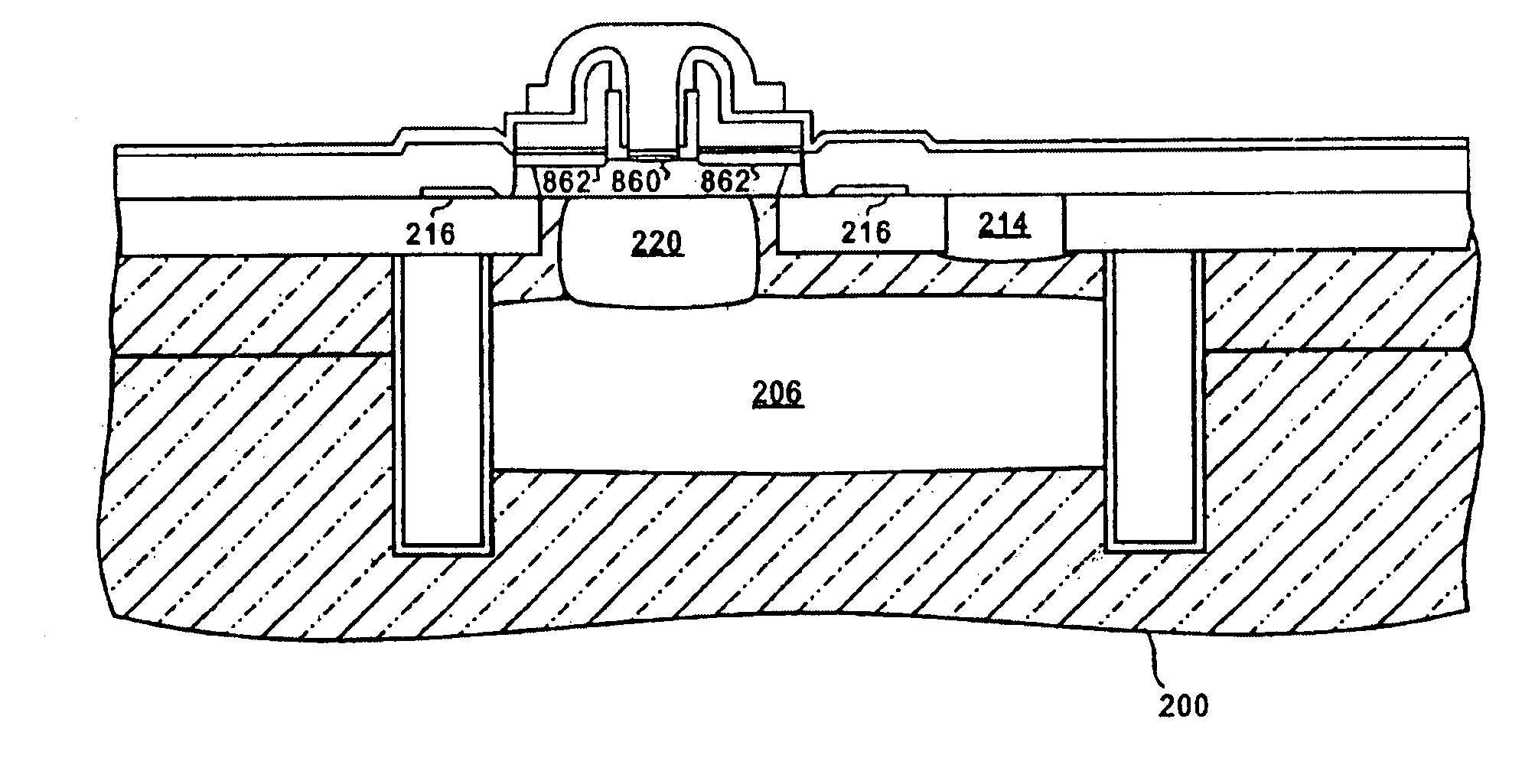 Diffused extrinsic base and method for fabrication