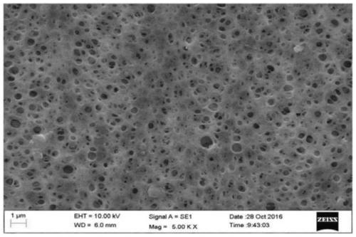 A kind of ceramic and polymer composite coating lithium ion diaphragm and preparation method thereof