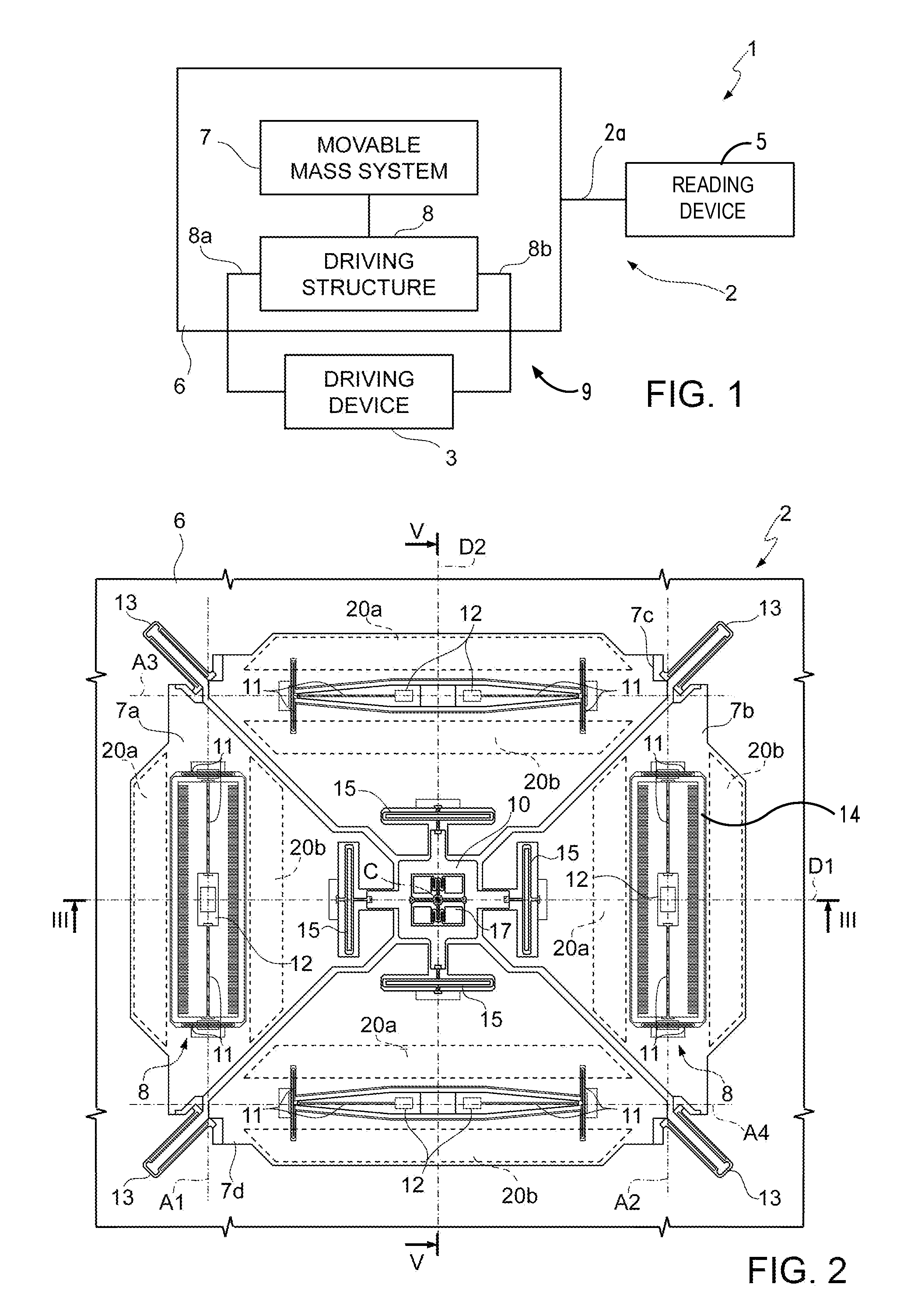 Microelectromechanical gyroscope with compensation of quadrature error drift