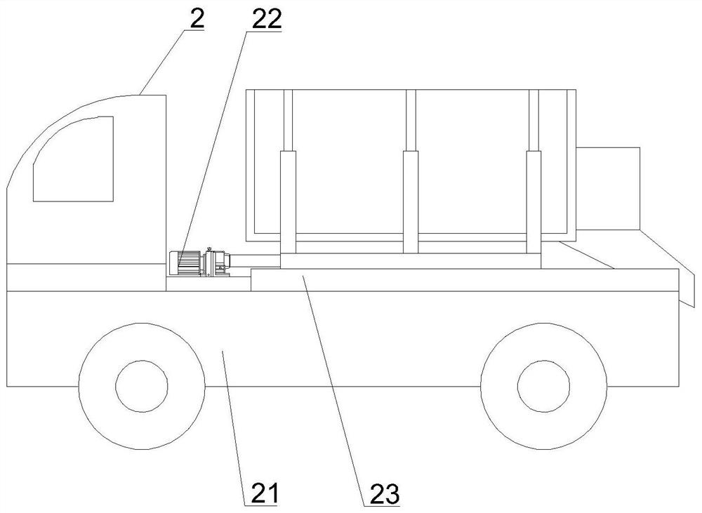 Aquatic organism seedling transporting device