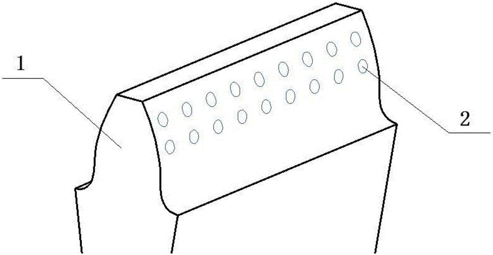 Wear-resisting gear with multi-material combined tooth face