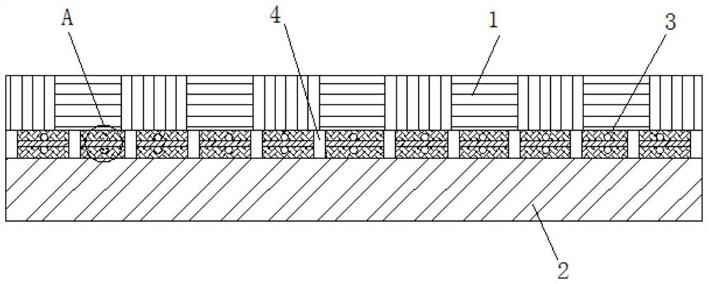 A kind of self-heating type floor for operating room and its laying method