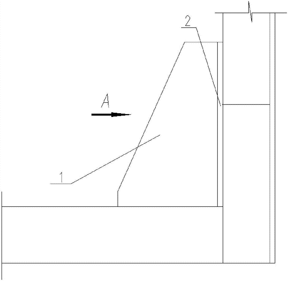 Emergency repair device and method of heating furnace side wall