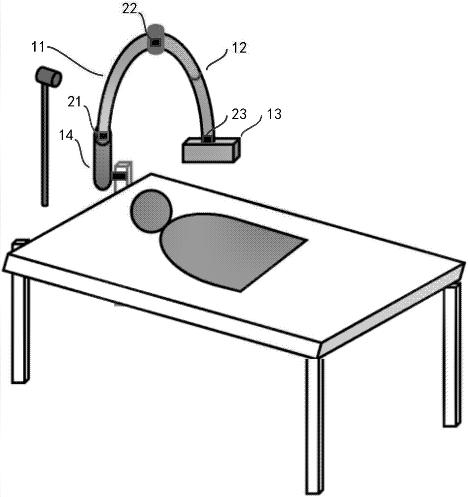 Computer breast scanning automatic machine positioning system