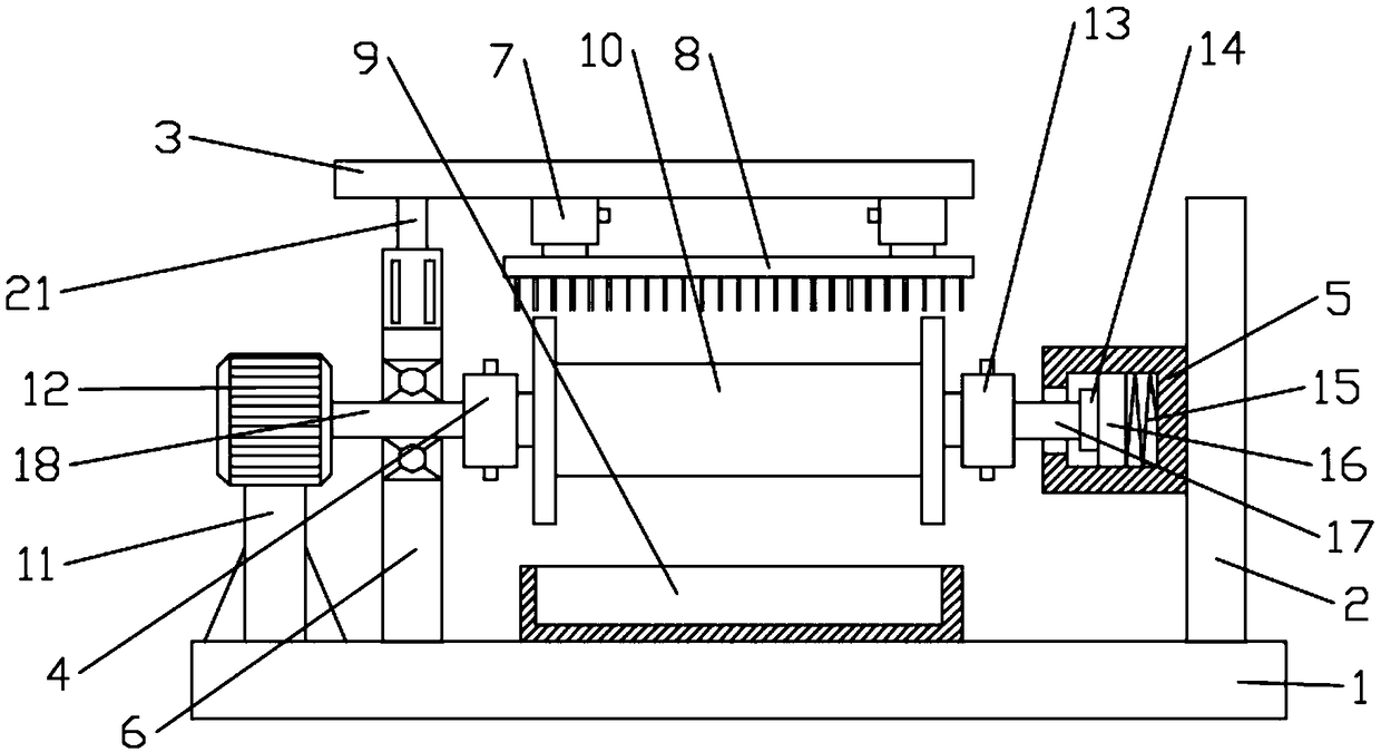 Winding mechanism and power cable winding equipment