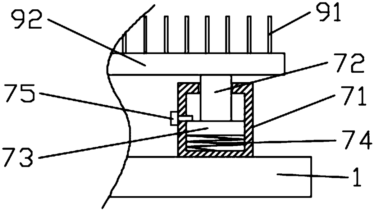 Winding mechanism and power cable winding equipment