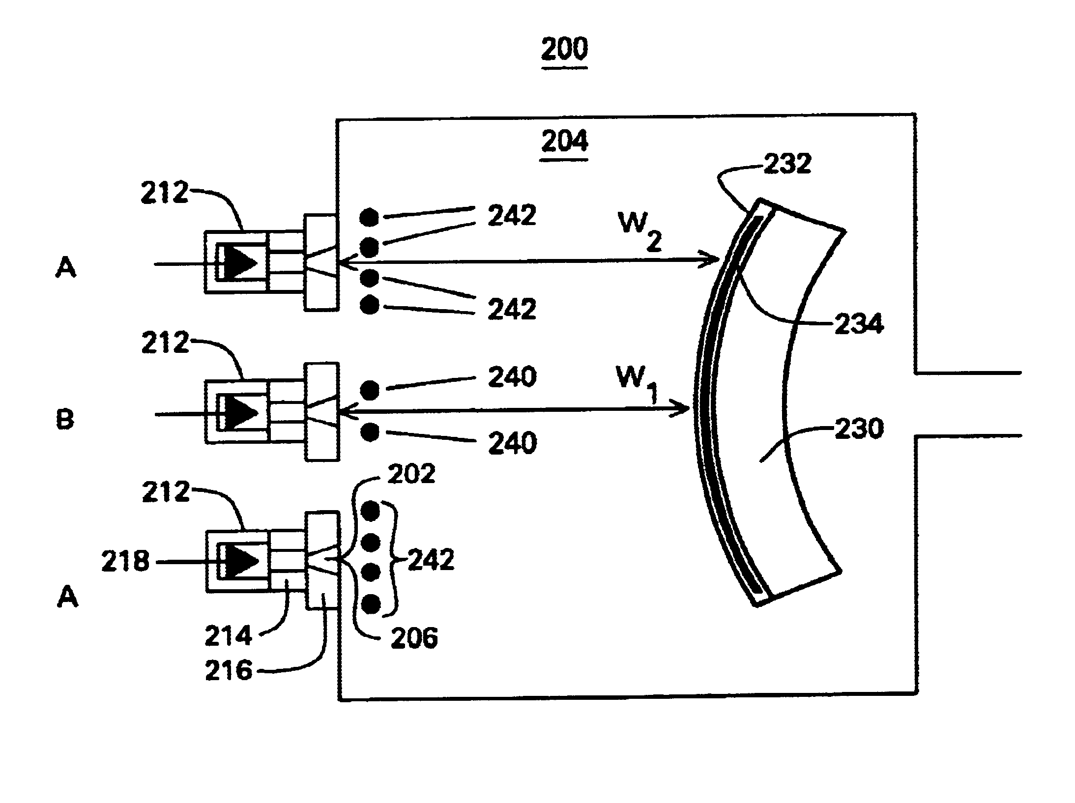 Apparatus and method for depositing large area coatings on non-planar surfaces