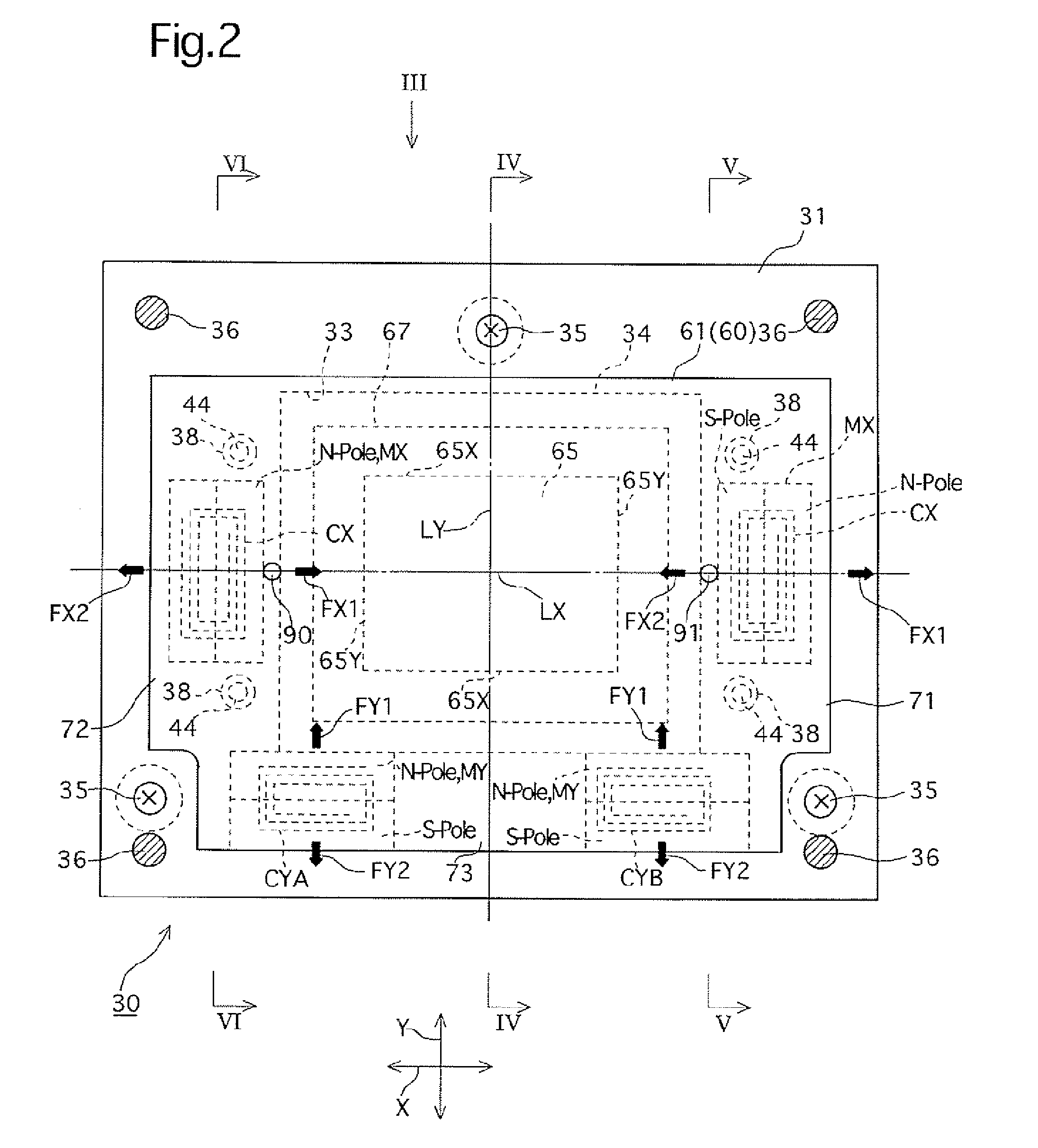 Lock mechanism for stage apparatus