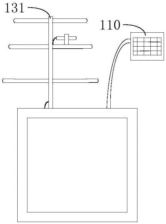 Flat carrying and transporting vehicle and control device thereof