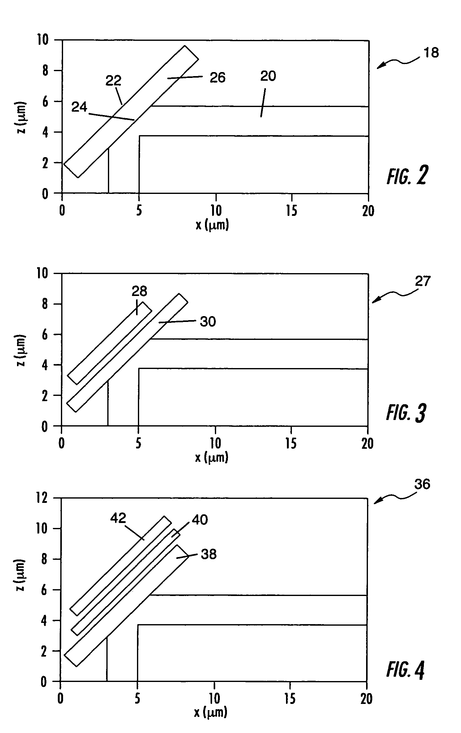 Planar lightwave circuit waveguide bends and beamsplitters