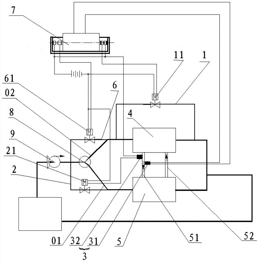 A kind of EGR system and the control method and control device of the intake air temperature after cooling