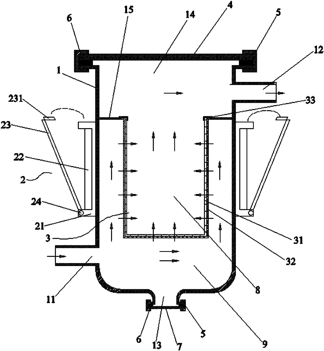 Magnetic slag-removing system