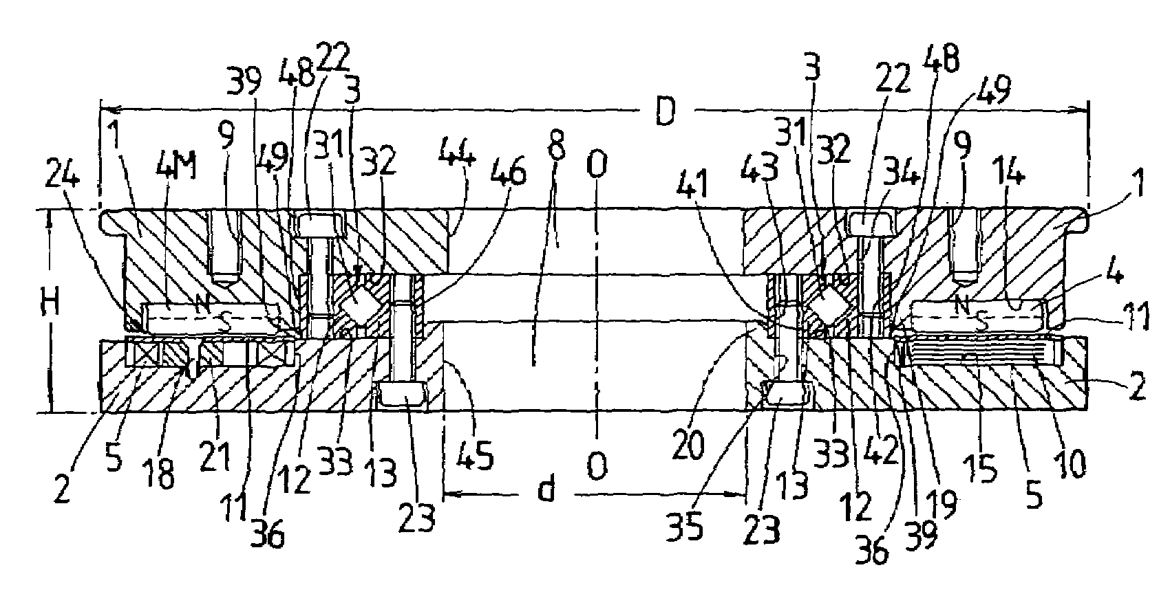 Position-control stage system