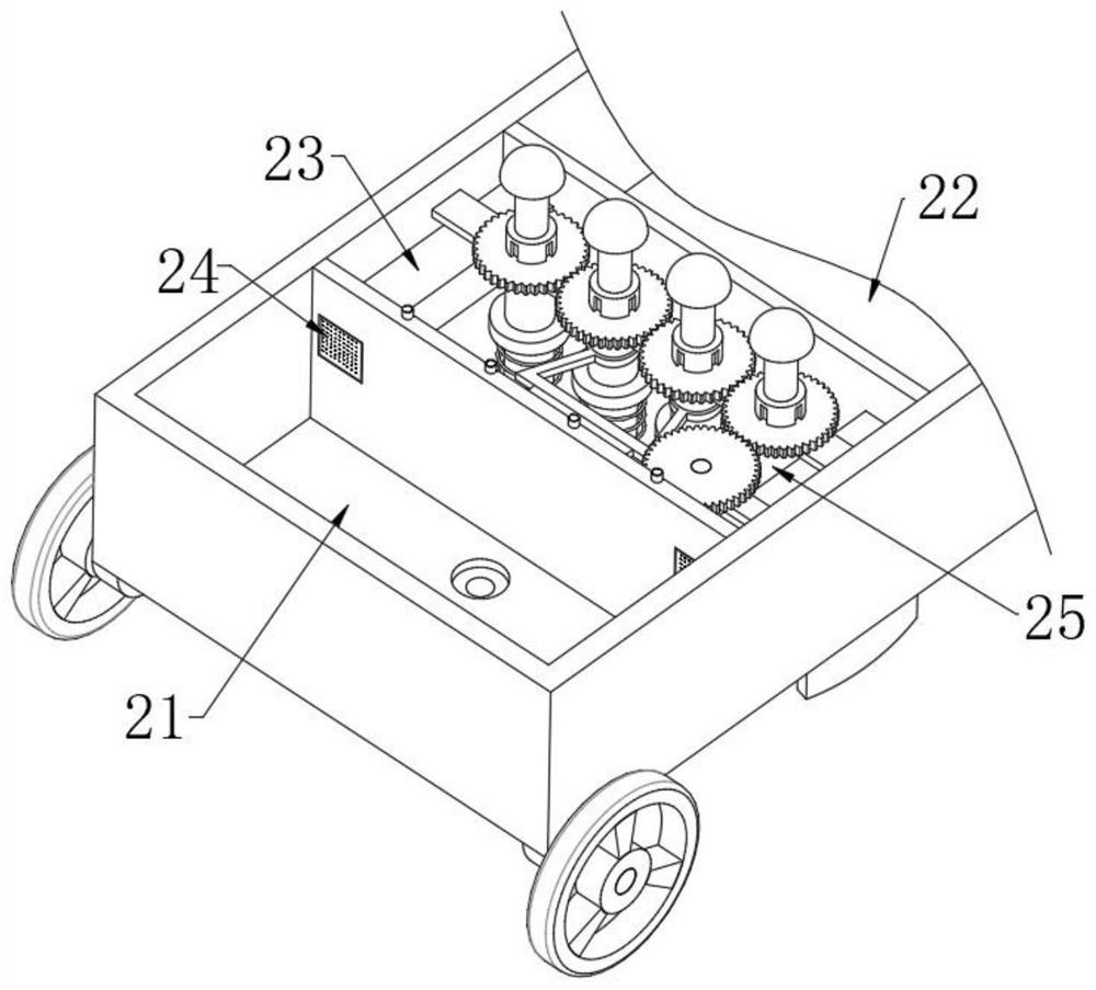 Differential pressure type garbage classifying, sucking and picking device