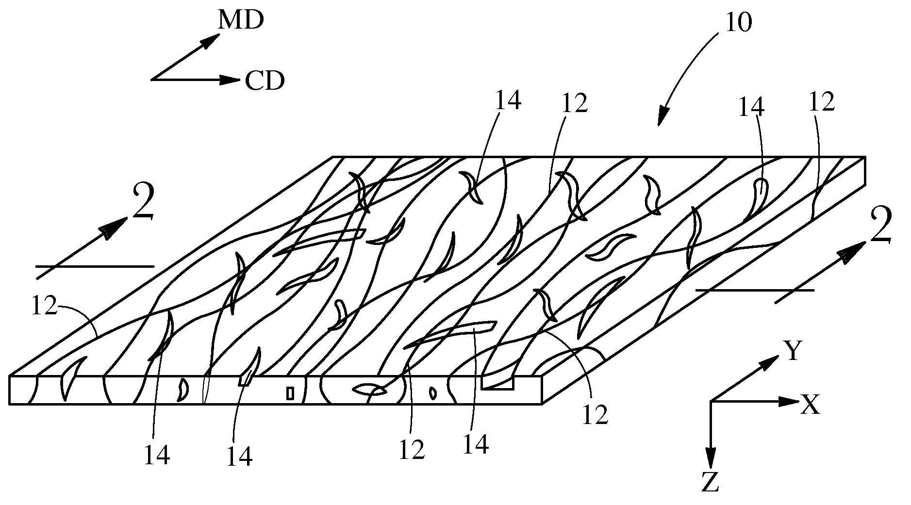 Low lint fibrous structures and methods for making same