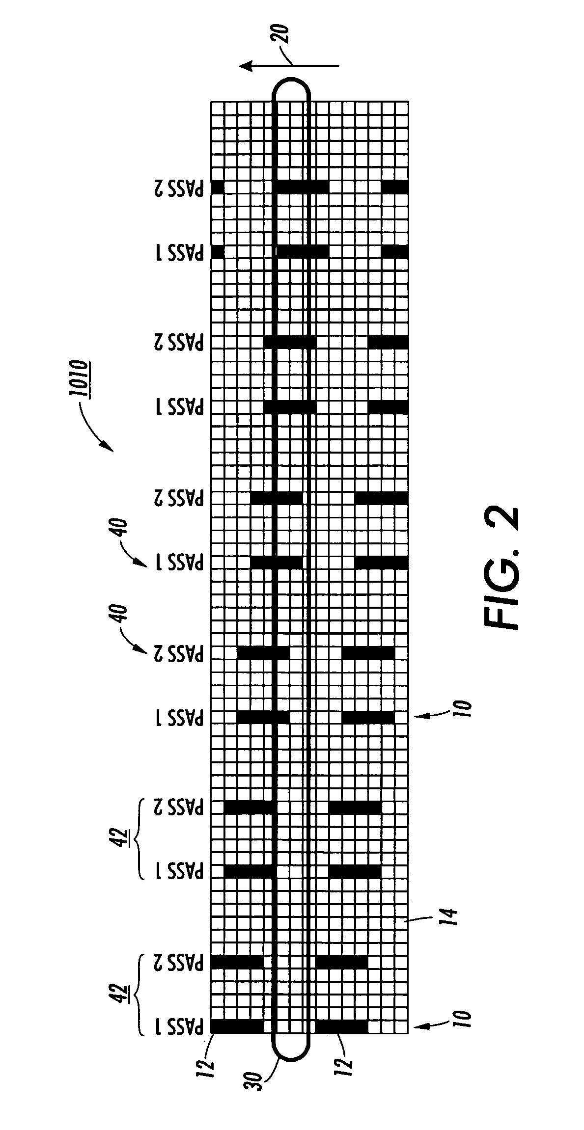 Systems and methods for reducing process direction registration errors of a printhead using a linear array sensor