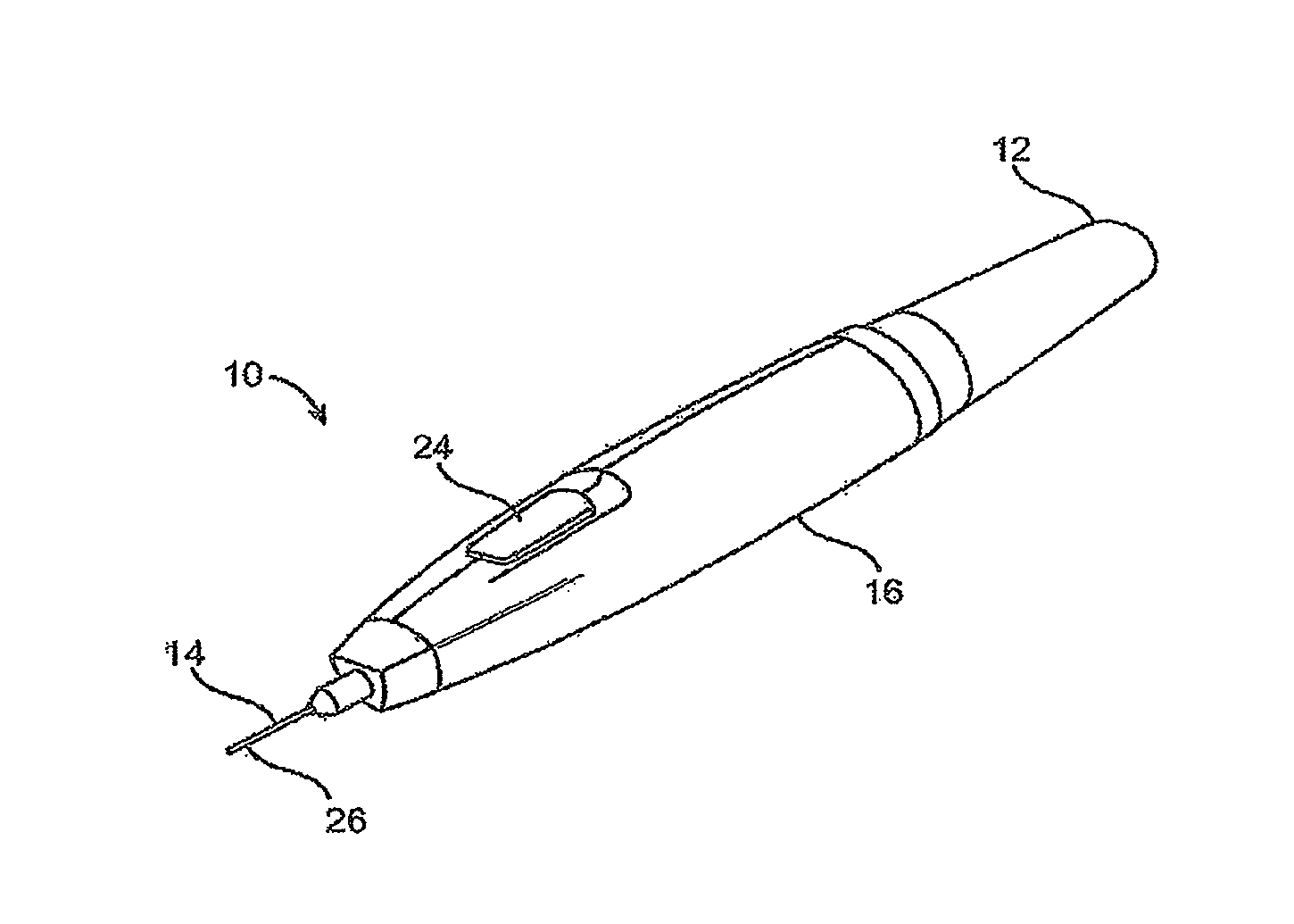 Integrated cryosurgical system with refrigerant and electrical power source