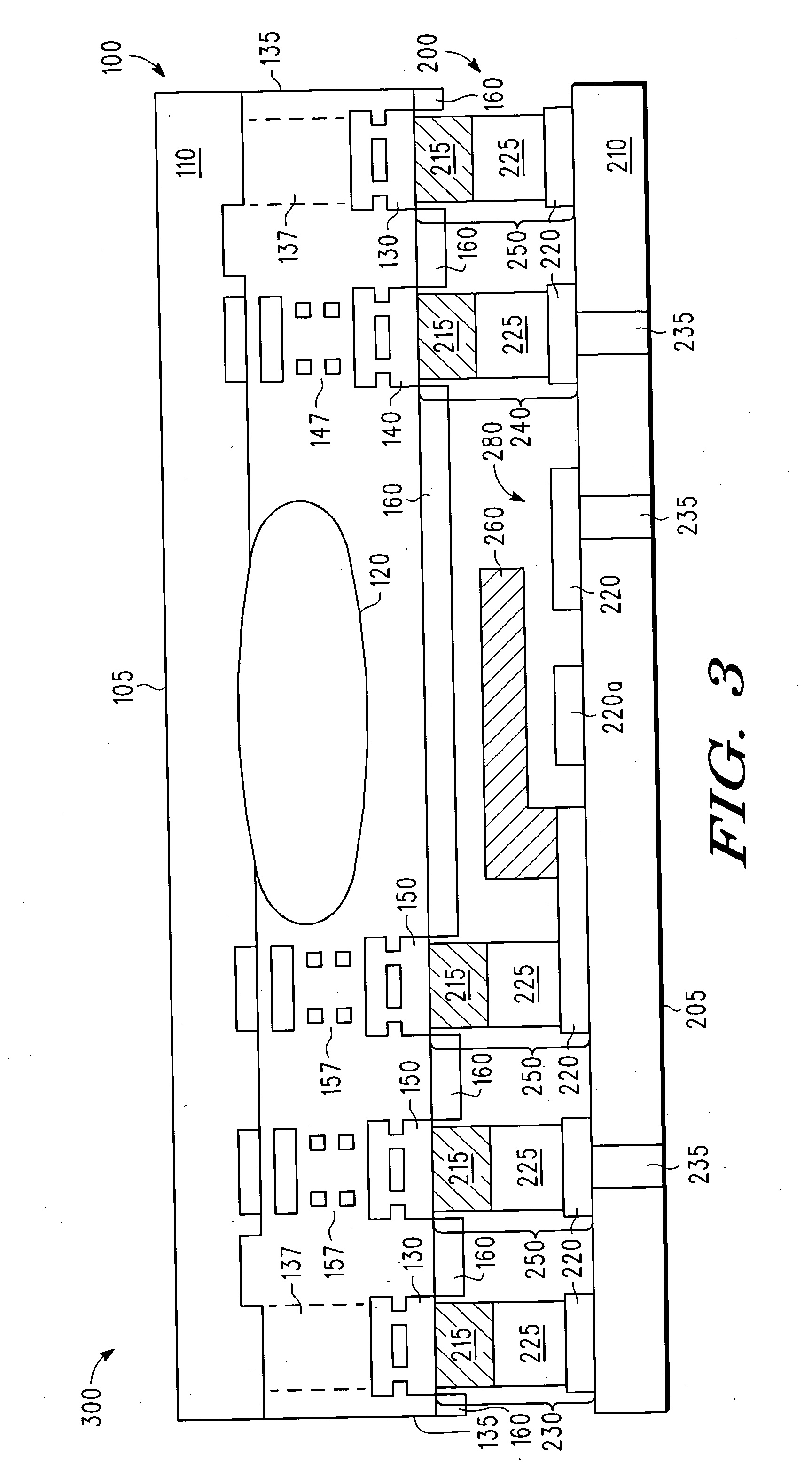 Micro-electro-mechanical systems device and integrated circuit device integrated in a three-dimensional semiconductor structure