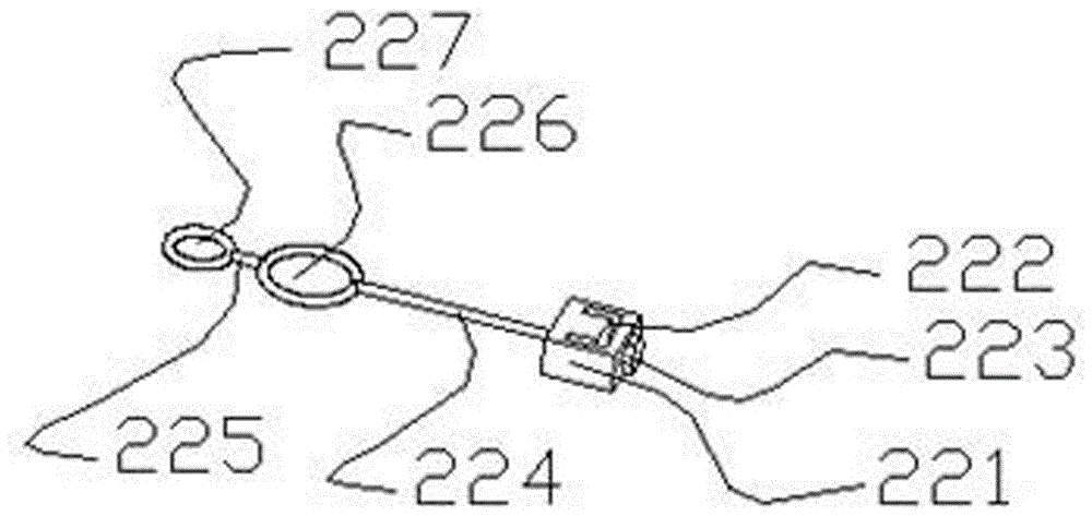 Three-network-integration fiber-to-home universal distribution case