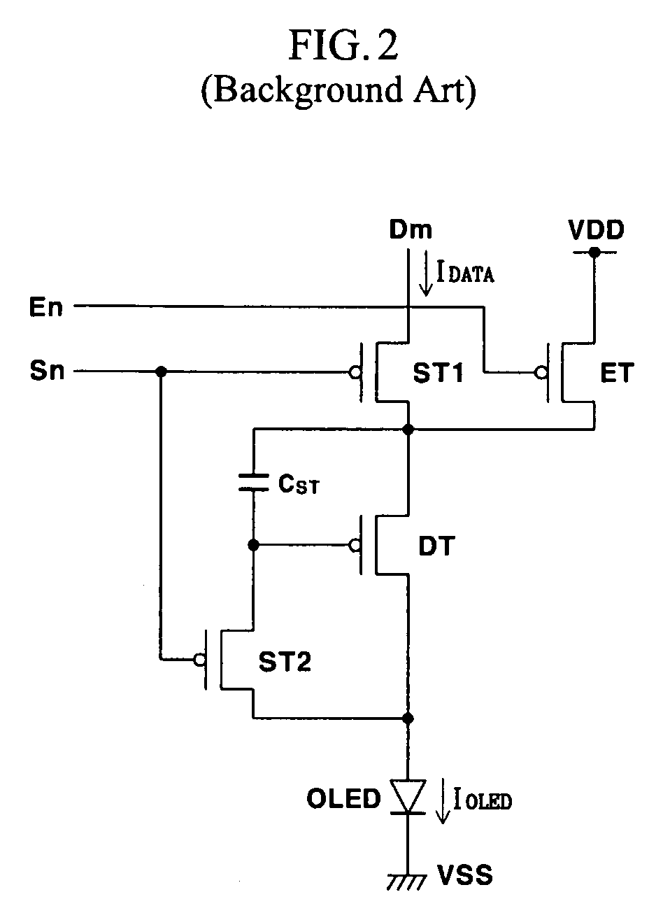 Organic electro luminescent display panel and fabricating method thereof