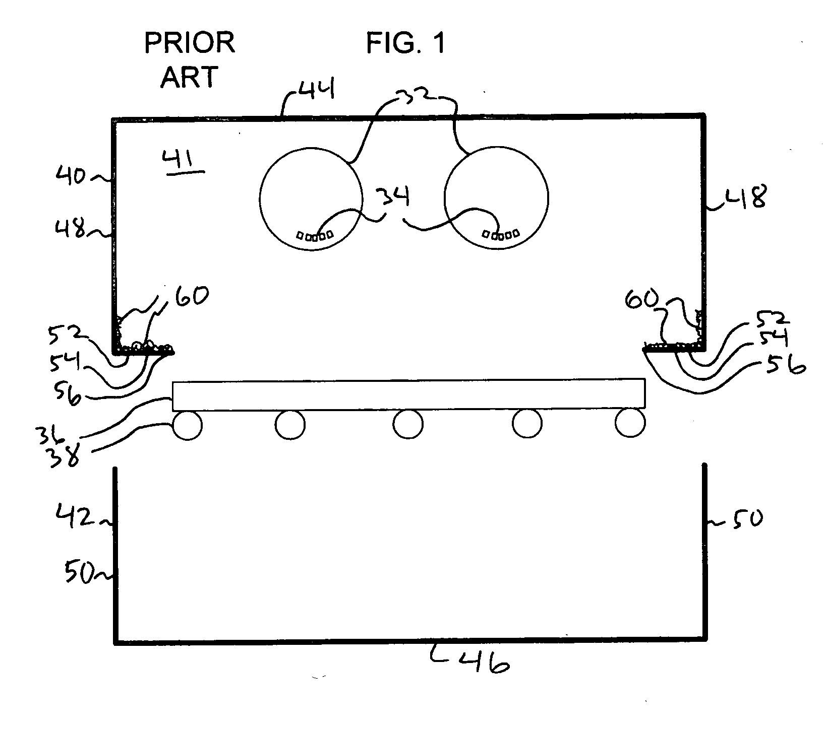 Reduced maintenance sputtering chambers