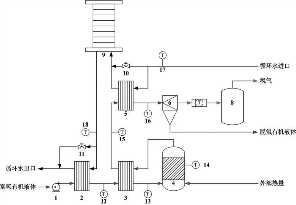 A thermal energy reuse device for a combined power generation device