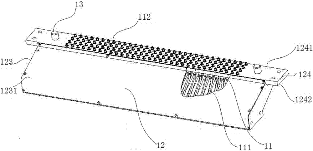 Multidimensional multi-connection integration device and antenna installation indication plate